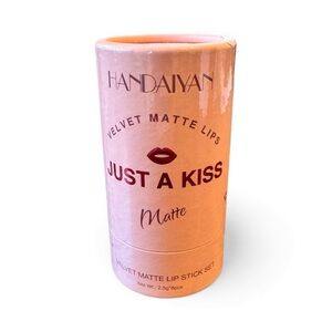 New Factory Sealed 8pc Velvet Matte Lipstick - Just A Kiss